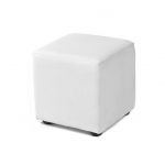 White Ottoman Cube